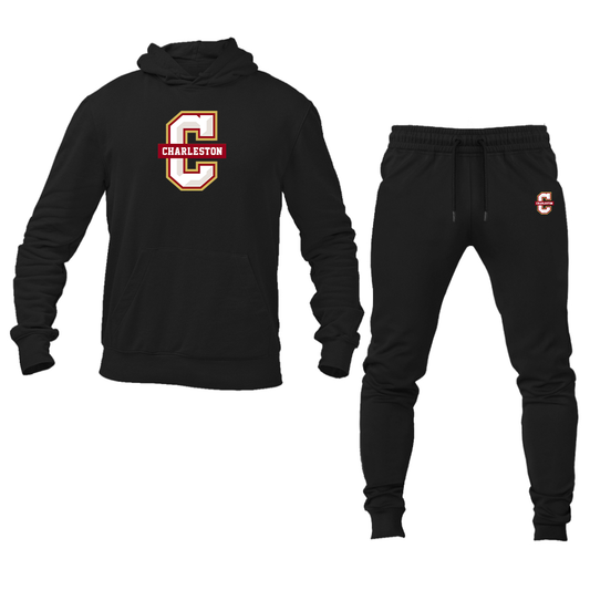 Men's Charleston Cougars Hoodie Joggers Set