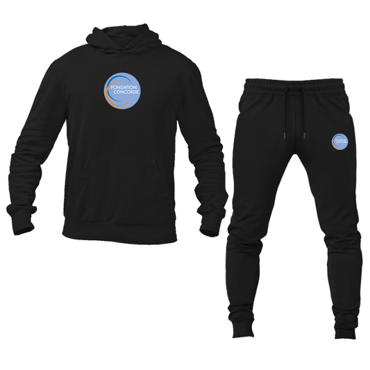 Men's Fondation Concorde Logo Hoodie Joggers Set
