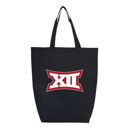 Big 12 Conference Q-Tees Non-Woven Gusset Bottom Tote