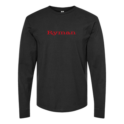 Youth Ryman Logo Cotton Long Sleeve T-Shirt