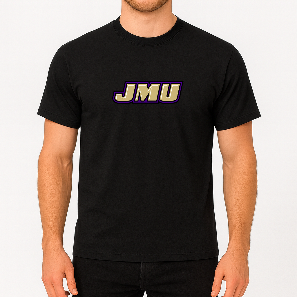 Men's James Madison Dukes Logo Cotton T-Shirt