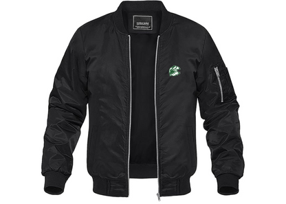 Men's Utah Valley Wolverines Lightweight Bomber Jacket Windbreaker Softshell Varsity Jacket Coat