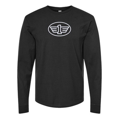 Men's FAW Logo Cotton Long Sleeve T-Shirt