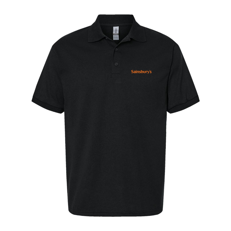 Men's Sainsbury_s Logo Dry Blend Polo