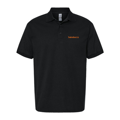 Men's Sainsbury_s Logo Dry Blend Polo