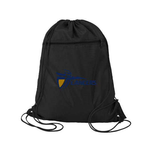 Bucknell Bison Q-Tees - Polyester Cinchpack
