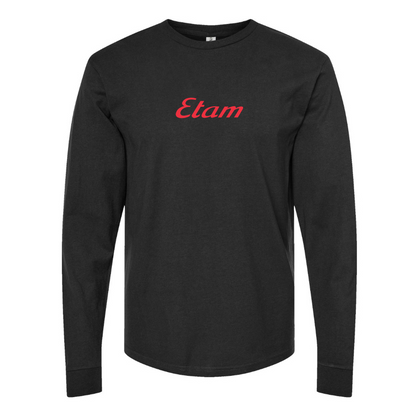 Men's Etam Logo Long Sleeve T-Shirt