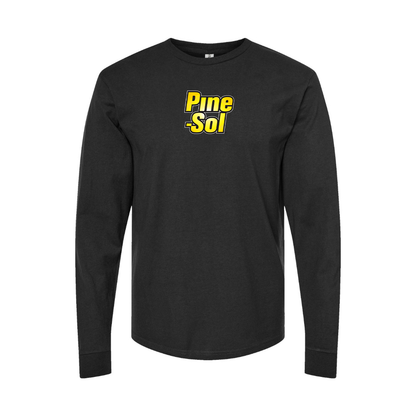Youth Pine Sol Logo Cotton Long Sleeve T-Shirt