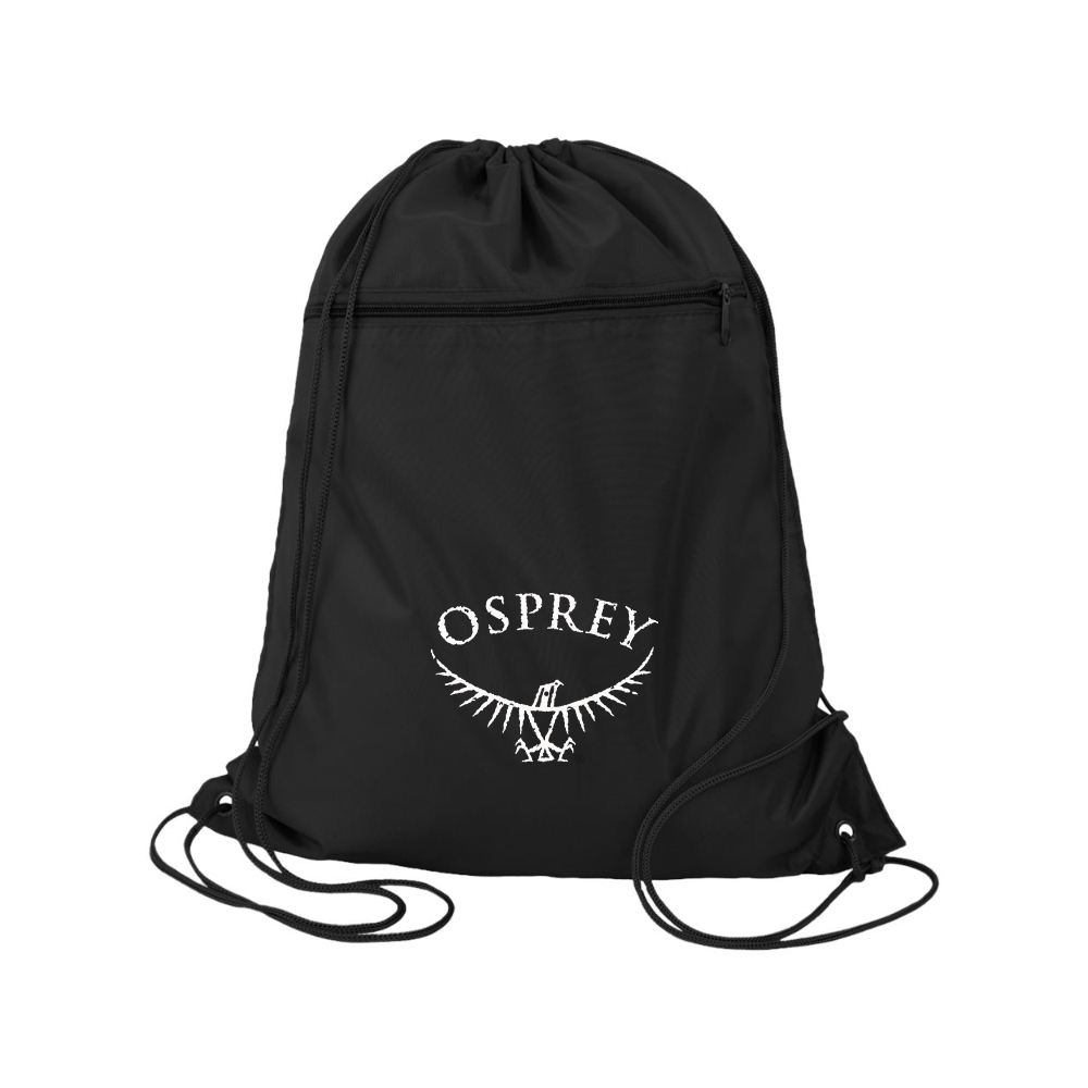 Osprey Black Q-Tees - Polyester Cinchpack