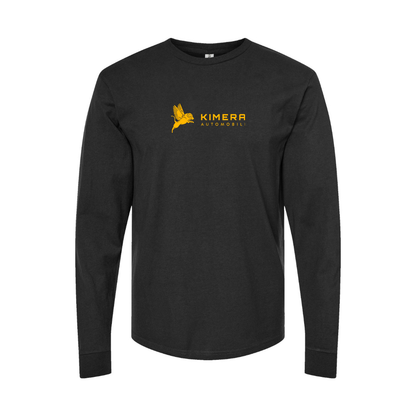 Youth Kimera Automobili Logo Cotton Long Sleeve T-Shirt