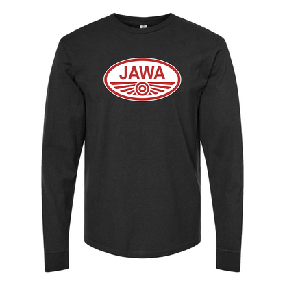 Men's Jawa Logo Cotton Long Sleeve T-Shirt