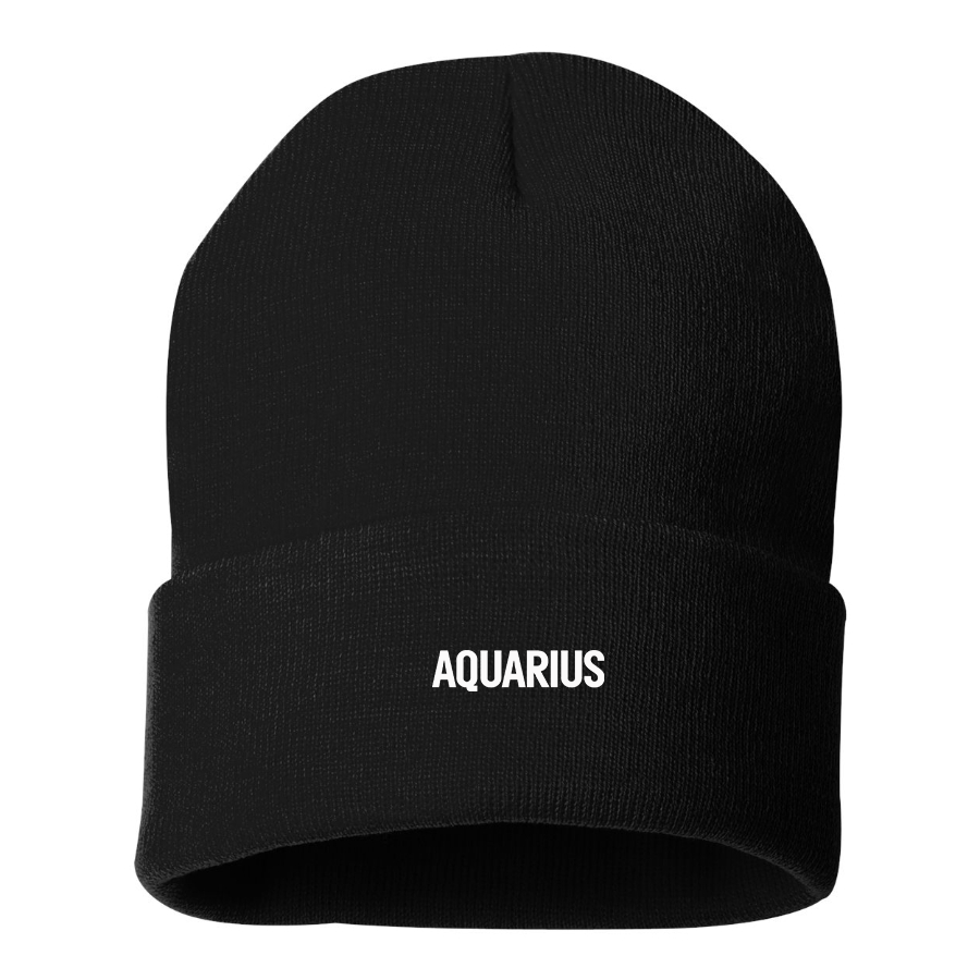 Aquarius Logo Beanie Hat