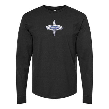 Men's Marcos Logo Cotton Long Sleeve T-Shirt
