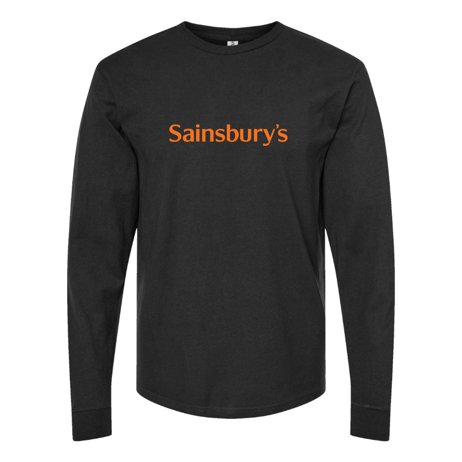 Men's Sainsbury_s Logo Long Sleeve T-Shirt