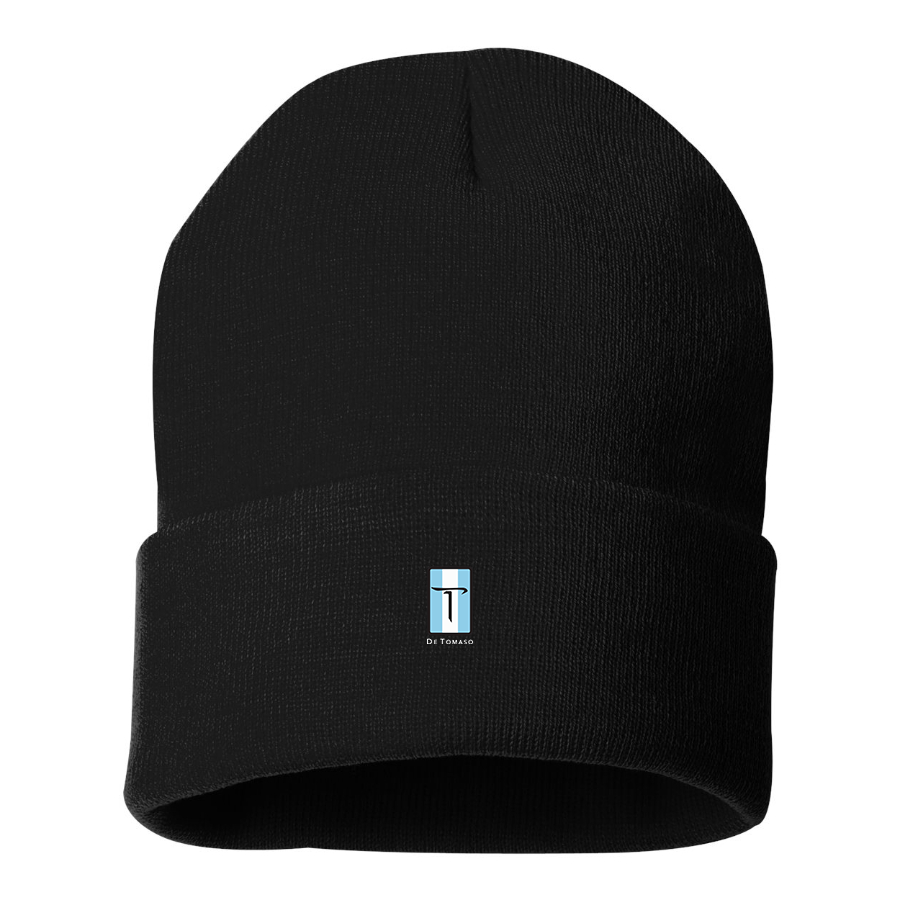 De Tomaso Logo Beanie Hat