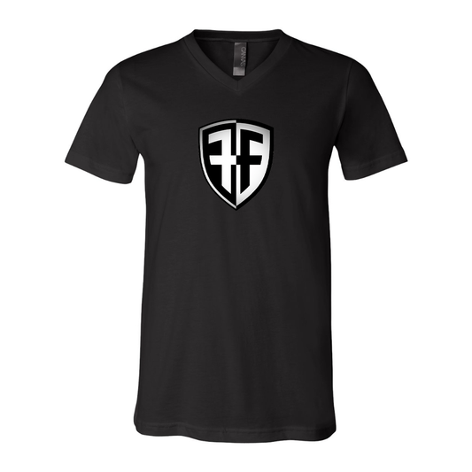 Foffa Bike  BELLA  CANVAS - Jersey V-Neck T-Shirt