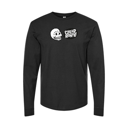 Men's Cheap Monday Logo Long Sleeve T-Shirt