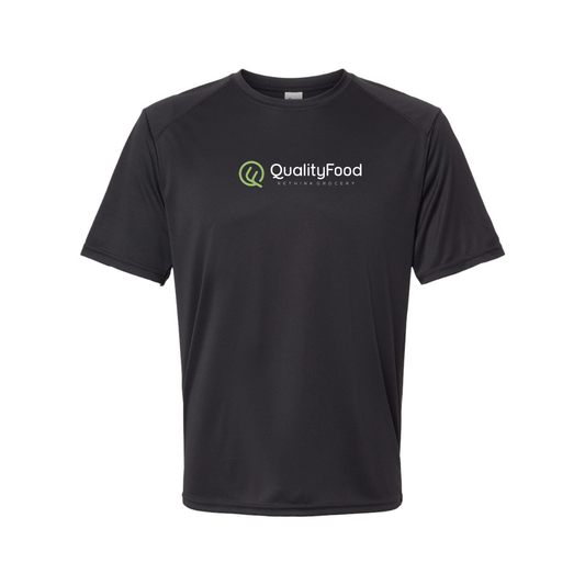 Men's Quality Food Logo Polyester T-Shirt