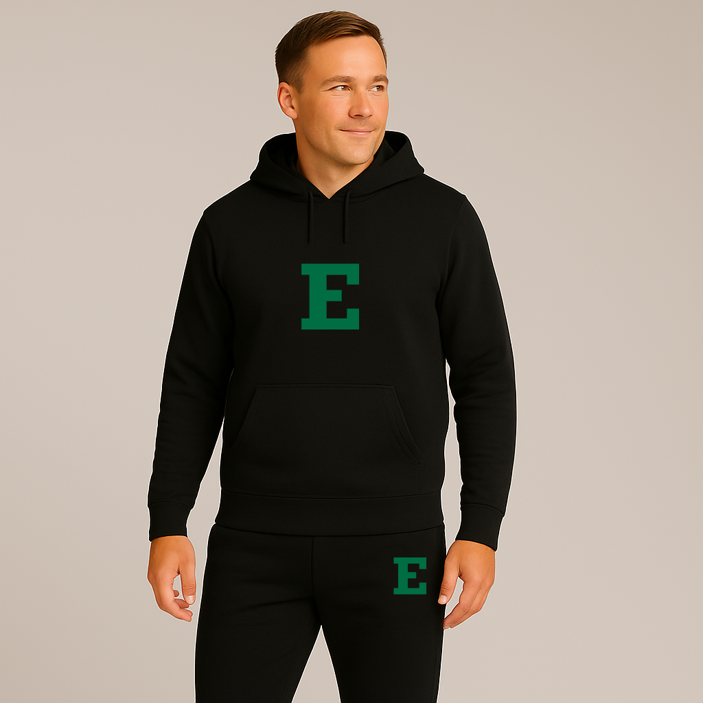 Men's Eastern Michigan Eagles Logo Hoodie Joggers Set