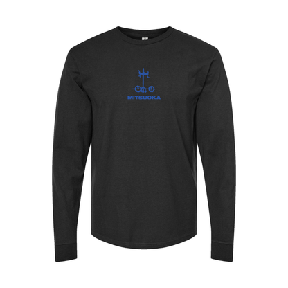 Youth Mitsuoka Logo Cotton Long Sleeve T-Shirt