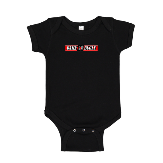Daily Bugle Logo Baby Romper Onesie