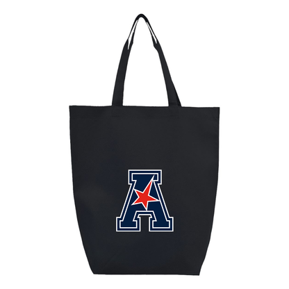 American Athletic Conference Q-Tees Non-Woven Gusset Bottom Tote