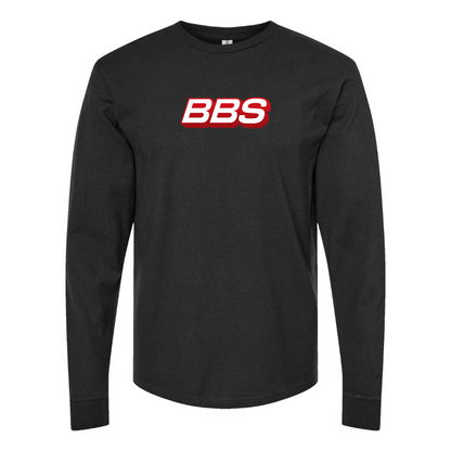 Men's BBS Logo Cotton Long Sleeve T-Shirt