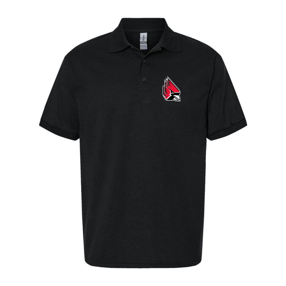 Men's  Ball State Cardinals Dry Blend Jersey Polo