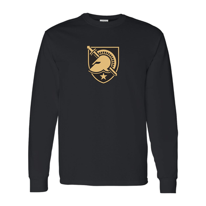 Men's  Army Black Knights  Gildan Heavy Cotton Long Sleeve T-Shirt