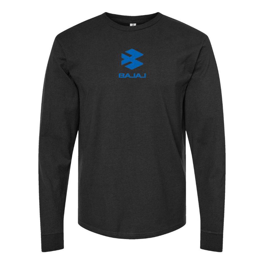 Youth Bajaj Logo Cotton Long Sleeve T-Shirt