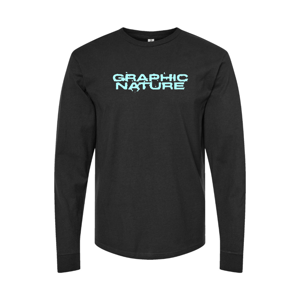 Men's Graphic Nature Logo Long Sleeve T-Shirt