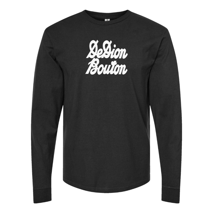 Men's De Dion Bouton Logo Cotton Long Sleeve T-Shirt