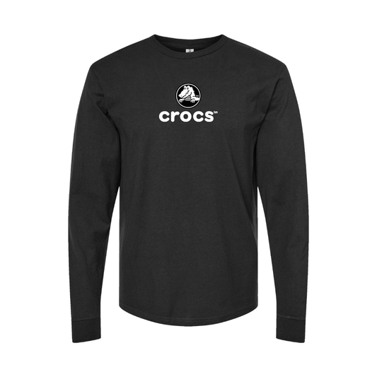 Men's Crocs Logo Long Sleeve T-Shirt