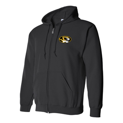 Men's Missouri Tigers Logo Zipper Hoodie
