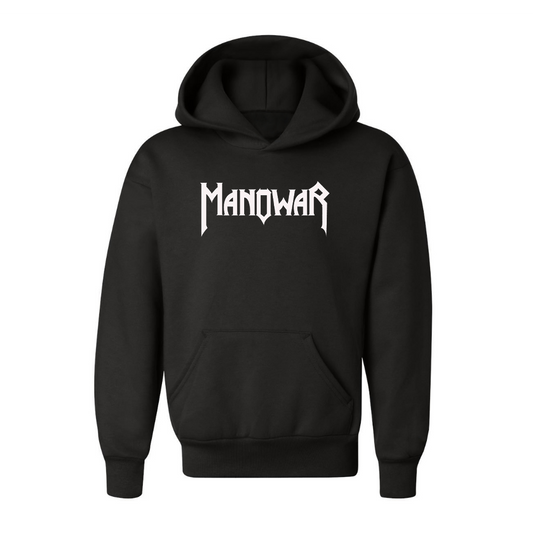 Youth Manowar  Pullover Hoodie
