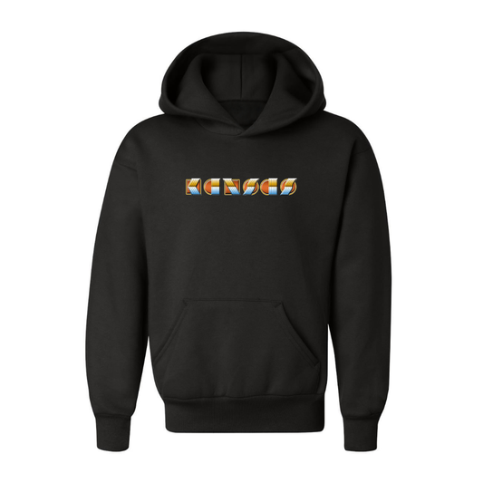 Youth Kansas Logo Pullover Hoodie