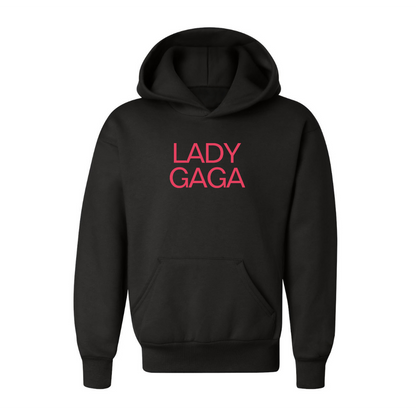 Youth  Lady Gaga Logo Pullover Hoodie