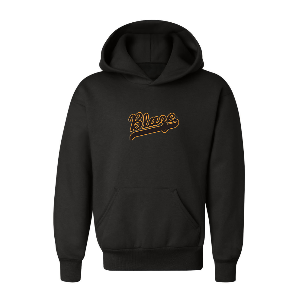 Youth Bakersfield Blaze Logo Pullover Hoodie