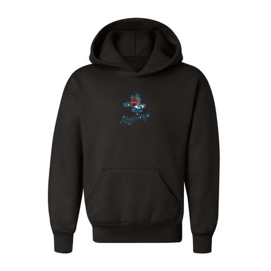 Youth Beloit Sky Carp Logo Pullover Hoodie
