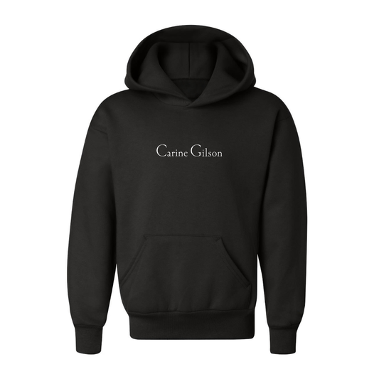 Youth Carine Gilson Logo Pullover Hoodie