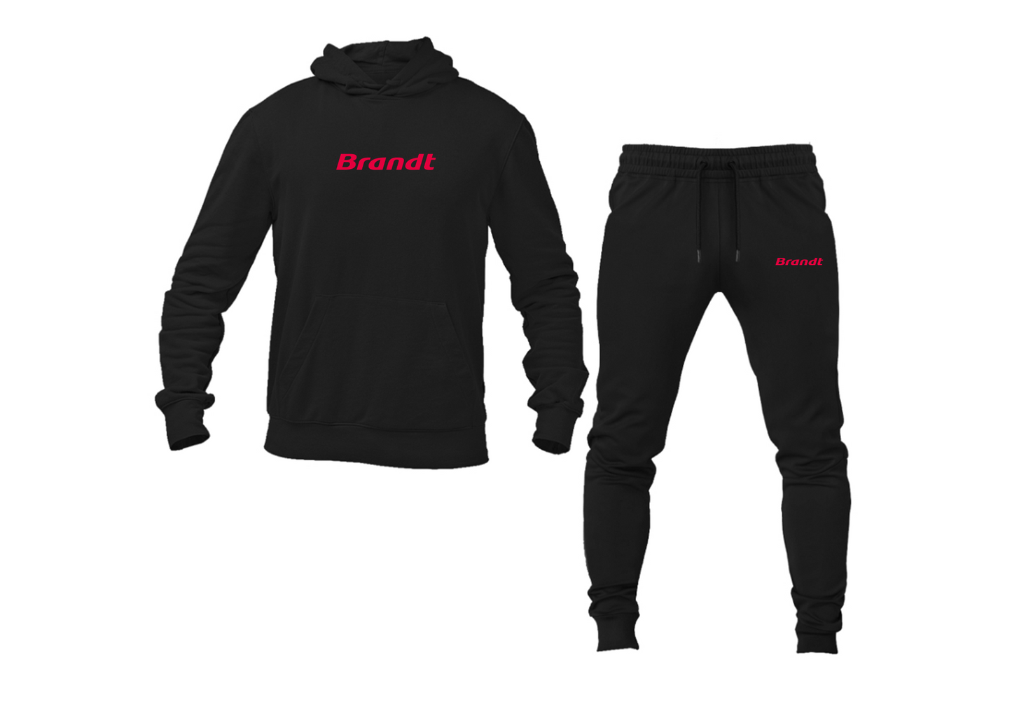 Men's Brandt Logo Hoodie Joggers Set