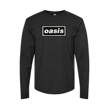 Youth Oasis Logo Cotton Long Sleeve T-Shirt