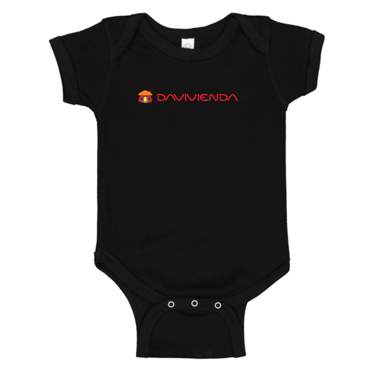 Davivienda Logo Baby Onesie Romper