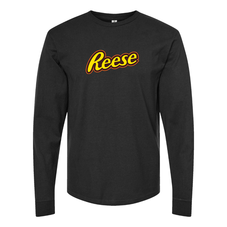 Youth Reese Peanut Butter Logo Cotton Long Sleeve T-Shirt