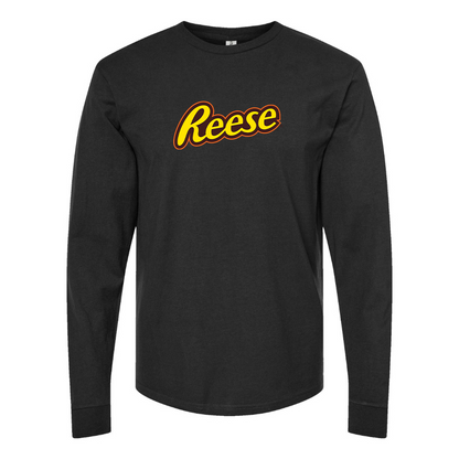 Youth Reese Peanut Butter Logo Cotton Long Sleeve T-Shirt