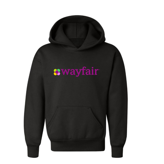 Youth Wayfair Logo Pullover Hoodie