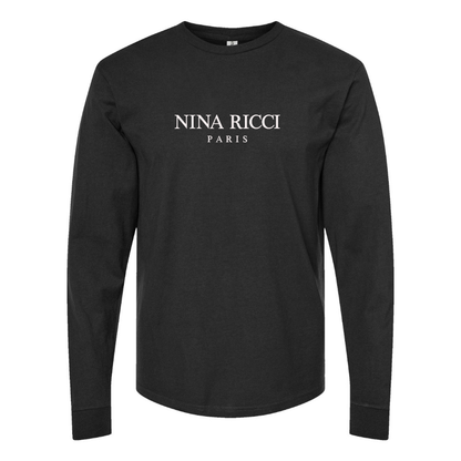 Youth  Nina Ricci Paris Logo Cotton Long Sleeve T-Shirt