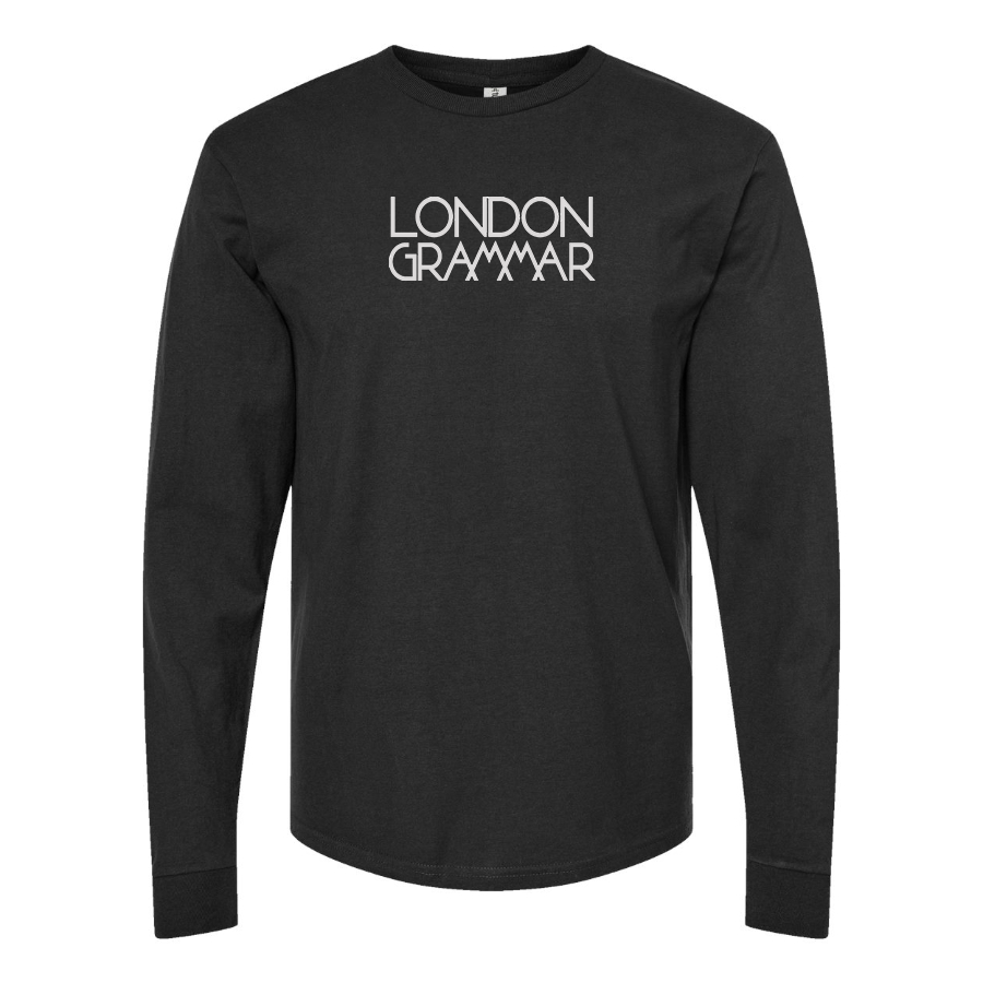 Men's London Grammar  Logo Cotton Long Sleeve T-Shirt