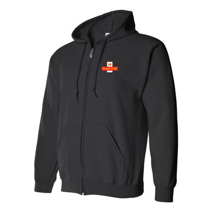 Men's Royal Mail   Logo Zipper Hoodie