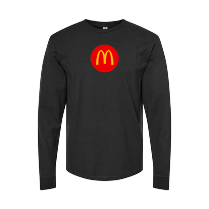 Youth McDonalds  Logo Cotton Long Sleeve T-Shirt
